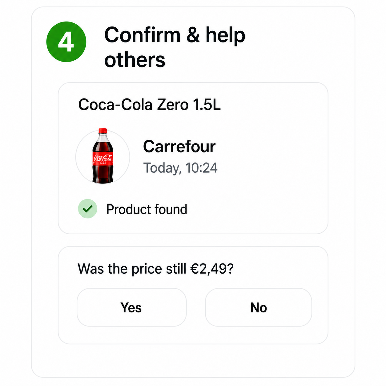 Step 4 — Confirm & help others